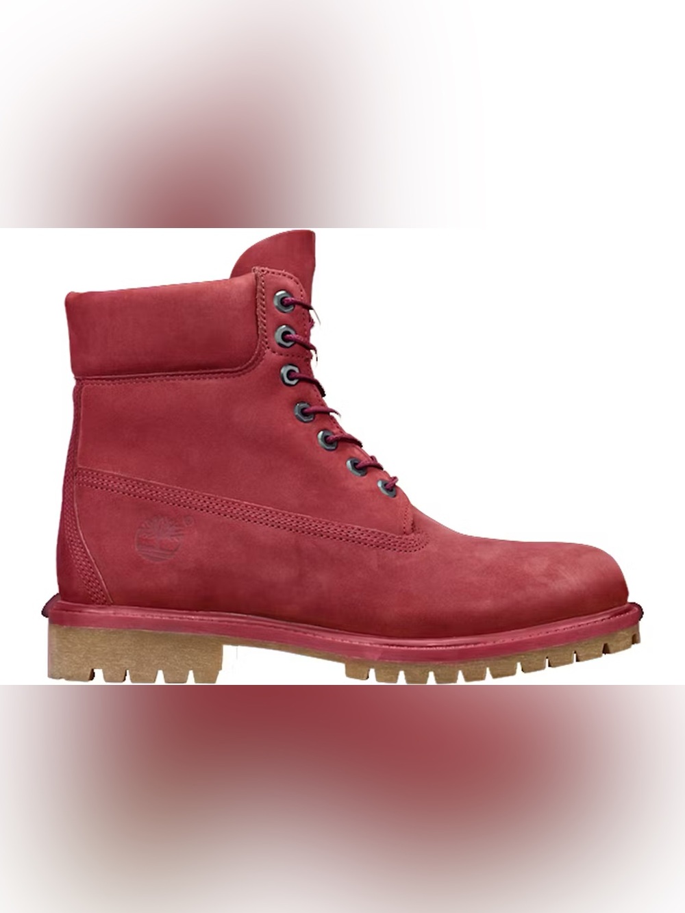 Timberland Men's 6" Premium Waterproof Boot Pomegranate Waterbuck 8.5 D US